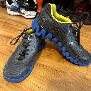 Reebok Zig Tech Men’s 12 Blue and Gray